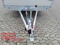 Eduard 2000 KG Hochlader - Gebremste Doppelachser - 4.0x2.0m - Ladehöhe:72 cm - 165R13 - Bordwände 30cm