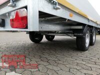 Eduard 2000 KG Hochlader - Gebremste Doppelachser - 4.0x2.0m - Ladehöhe:72 cm - 165R13 - Bordwände 30cm