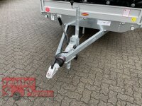 Böckmann HL-AL 4121/35 Alu - Hochlader Anhänger mit Hochplane SP-Line und Schiebeplane