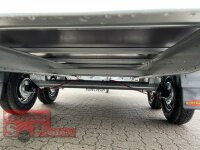 Böckmann HL-AL 4121/35 Alu - Hochlader Anhänger mit Hochplane SP-Line und Schiebeplane