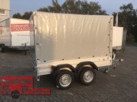 Böckmann TL-AL 2513/20 ALU Tieflader Anhänger - mit Hochplane SP-Line