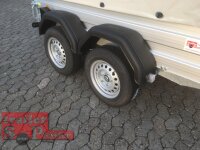 Böckmann TL-AL 2513/20 ALU Tieflader Anhänger - mit Hochplane SP-Line