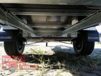 Eduard 1500 KG Hochlader - Gebremste Einzelachser - 2.6x1.5m - Ladehöhe:63 cm - 195/50R13 - Bordwände 30cm Hochplane SP-Line - 100 KM/H