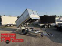 EDUARD 2615 -GE- Heckkipper, Bordwände 30cm -1500kg- H-Pumpe - Lfh: 63cm -195/50R13 mit Stahl - Kastenaufsatz (NB) - 100 KM/H