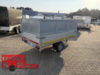 EDUARD 2615 -GE- Heckkipper, Bordwände 30cm -1500kg- H-Pumpe - Lfh: 63cm -195/50R13 mit Stahl - Kastenaufsatz (NB) - 100 KM/H