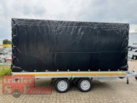 EDUARD 4018 -GD- Hochlader, Bordwände 30cm -2000kg- Lfh: 72cm -155R13 mit Hochplane SP-Line - 100 KM/H