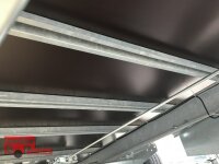 Eduard 2700 KG Hochlader - Gebremster Doppelachser - 5.0x2.0m - Ladehöhe:63 cm - 195/50R13 - Bordwände 30cm mit Hochplane SP-Line - 100 KM/H