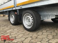 EDUARD 5020 -GD- Hochlader, Bordwände 30cm -2700kg- Lfh: 63cm -195/50R13 mit Hochplane SP-Line - 100 KM/H