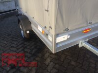 Böckmann TL-AL 2515/75 ALU Tieflader Anhänger - ungebremst mit Hochplane SP-Line