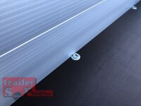 Böckmann TL-AL 2515/135 ALU Tieflader Anhänger - gebremst - ALU Kastenaufsatz