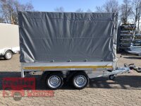 EDUARD 2615 -GD- Heckkipper, Bordwände 30cm -2700kg- E-Pumpe - Lfh: 63cm -195/50R13 mit Hochplane SP-Line