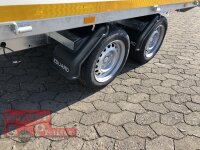 Eduard 2700 KG Rückwärtskipper - Gebremster Doppelachser - 2.6x1.5m - Ladehöhe:63 cm - 195/50R13 - Bordwände 30cm - E-Pumpe