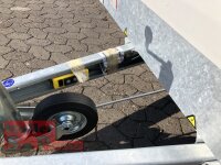 Eduard 2700 KG Rückwärtskipper - Gebremster Doppelachser - 2.6x1.5m - Ladehöhe:63 cm - 195/50R13 - Bordwände 30cm - E-Pumpe