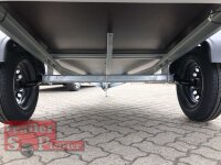 TPV TL-AL EU2 Doppelwandige ALU Bordwand - Anhänger mit Hochplane 125 cm Innenhöhe - ungebremst - 100 KM/H