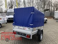 TPV TL-AL EU2 Doppelwandige ALU Bordwand - Anhänger mit Hochplane ungebremst - 100 KM/H