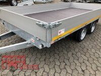 EDUARD 4020 -GD- Hochlader, Auffahrschienen, Bordwände 30cm -2700kg- Lfh: 63cm -195/50R13