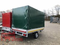 EDUARD 2615 -UE- Hochlader, Bordwände 30cm -0750kg- Lfh: 72cm -155R13 mit Hochplane SP-Line