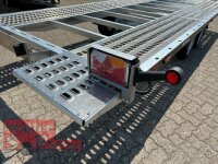 Lorries PLI35-5021 - 3500 kg kippbarer leichter Autotransporter mit ALU Standschienen