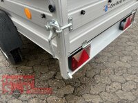 TPV TL-AL EU2 Doppelwandige ALU Bordwand - Anhänger ungebremst - 100 KM/H mit Hochplane SP-Line