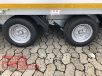 Eduard 2700 KG Multitransporter - Gebremster Doppelachser - 4.0x2.0m - Ladehöhe:56 cm - 195/55R10 - Auffahrschienen  - Bordwände 30cm