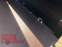 TPV KT-EU2 Koffer - black / schwarz  Deckelanhänger - ungebremst mit Dachreling - 100 KM/H