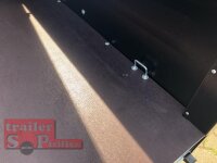 TPV KT-EU2 Koffer - Schwarz  Deckelanhänger - ungebremst mit Dachreling - 100 KM/H