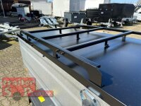 TPV KT-EB2 Koffer - 1000 KG - Deckelanhänger - gebremst mit Dachreling - 100 KM/H