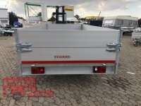 EDUARD 4018 -GD- Hochlader, Bordwände 30cm -2700kg- Lfh: 63cm -195/50R13 mit 4018 - AufsatzBordwände pendelbar - 30cm Hoch