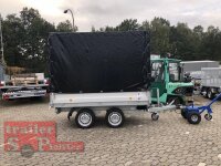 Böckmann RK-AL 2516/27 Alu - Rückwärtskipper mit Hochplane SP-Line