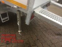 Eduard 2700 KG - 3 Seitenkipper -  Gebremster Doppelachser - 3.1x1.6m - Ladehöhe:72 cm - 185/70R13 - Auffahrschienen / Stützen - Bordwände 30cm