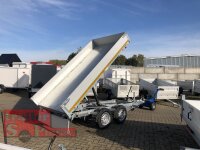 EDUARD 3116 -GD- 3 Seitenkipper, Bordwände 30cm -2700kg- H-Pumpe - Lfh: 72cm -185/70R13