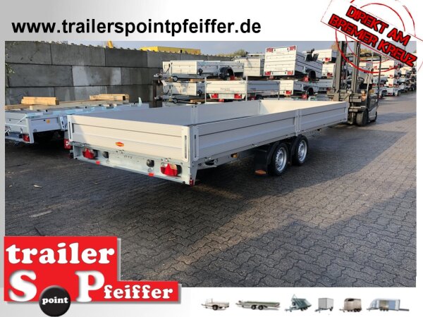 Böckmann HL-AL 5121/30 F ( 18 ) - Niedrig Alu - Hochlader Anhänger