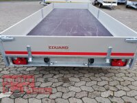 EDUARD 5020 -GD- Hochlader, Auffahrschienen & Winde, Bordwände 30cm -3000kg- Lfh: 56cm -195/55R10