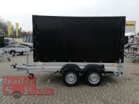 Böckmann TL-AL 3015/20 SR ALU Tieflader mit Auffahrrampen und Hochplane SP-Line