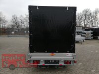 Böckmann TL-AL 3015/20 SR ALU Tieflader mit Auffahrrampen und Hochplane SP-Line