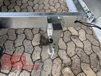 Eduard 2700 KG Rückwärtskipper - Gebremster Doppelachser - 3.1x1.8m - Ladehöhe:63 cm - 195/50R13 - Bordwände 30cm - Auffahrschienen - Schwerlaststützen