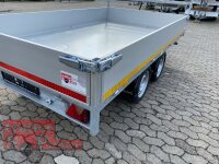 EDUARD 3116 -GD- Heckkipper, Auffahrschienen, Bordwände 30cm -2700kg- H-Pumpe - Lfh: 63cm -195/50R13