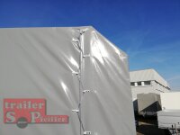 EDUARD 5020 -GD- Hochlader, Auffahrschienen & Winde, Bordwände 30cm -2700kg- Lfh: 63cm -195/50R13 mit Hochplane SP-Line ÖKO Schräge