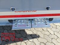 EDUARD 5020 -GD- Hochlader, Auffahrschienen & Winde, Bordwände 30cm -2700kg- Lfh: 63cm -195/50R13 mit Hochplane SP-Line ÖKO Schräge