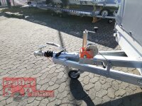EDUARD 5020 -GD- Hochlader, Auffahrschienen & Winde, Bordwände 30cm -2700kg- Lfh: 63cm -195/50R13 mit Hochplane SP-Line ÖKO Schräge