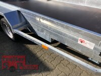 Saris Magnum Maxx 3500 - Maschinentransporter - Ladehöhe: 40 cm - 2 stehende Auffahrrampen