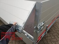 EDUARD 4020 -GD- Hochlader, Auffahrschienen, Bordwände 30cm -2700kg- Lfh: 63cm -195/50R13 mit 4020 - AufsatzBordwände pendelbar - 40cm Hoch - ALU Auffahrschienen