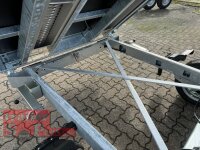 Eduard 3500 KG - 3 Seitenkipper -  Gebremster Doppelachser - 3.3x1.8m - Ladehöhe:63 cm - 195/50R13C - Auffahrrampen - E-Pumpe