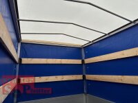 Böckmann HL-AL 2516/20 Alu - Hochlader Anhänger mit Hochplane SP-Line - Heckrollo
