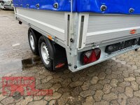 Böckmann HL-AL 2516/20 Alu - Hochlader Anhänger mit Hochplane SP-Line
