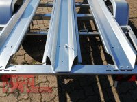 TPV MB2 Motorrad - Anhänger - gebremst - 1000 kg - 3 Standschienen - 13 pol. Stecker