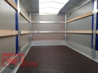 Eduard 3000 KG Multitransporter - Gebremste Doppelachser - 5.0x2.2m - Ladehöhe:56 cm - 195/55R10 - Auffahrschienen & Winde - Bordwände 30cm mit Hochplane SP Line