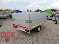 EDUARD 2615 -GE- Heckkipper, Bordwände 40cm -1500kg- E-Pumpe - Lfh: 63cm -195/50R13 mit 2615 - AufsatzBordwände pendelbar - 40cm hoch