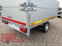 EDUARD 2615 -GE- Heckkipper, Bordwände 40cm -1500kg- E-Pumpe - Lfh: 63cm -195/50R13 mit 2615 - AufsatzBordwände pendelbar - 40cm hoch