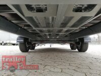 EDUARD 5020 -GD- Hochlader, Auffahrschienen & Winde, Bordwände 30cm -3500kg- Lfh: 63cm -195/50R13 mit Hochplane SP-Line Schiebeplane links und rechts